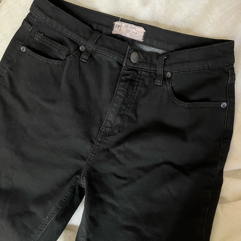 Free People Black Jeans 61855-16515125